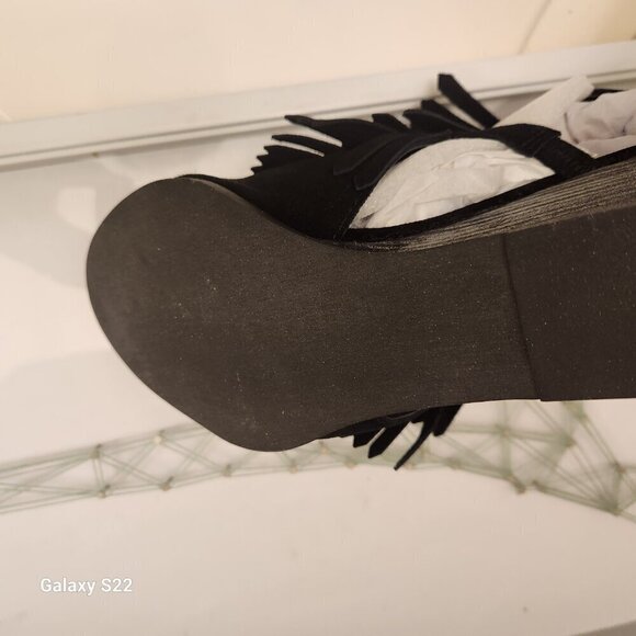 NWT Very Volatile Notion Black Suede Size 9, NIB - Picture 7 of 10